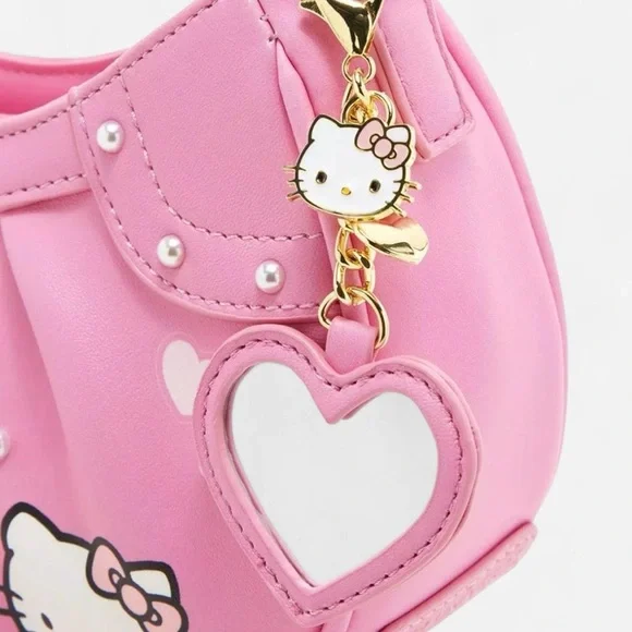 RARE Her Universe x Sanrio Hello Kitty Pink Heart Shoulder Bag - Picture 4 of 4